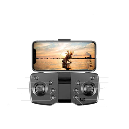 Mini drone featuring dual 8K camera and GPS stability, designed for compact and portable aerial photography. 4