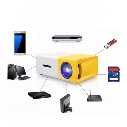Mini Projector with HDMI Connectivity for Home Cinema – Portable 100-Inch Display