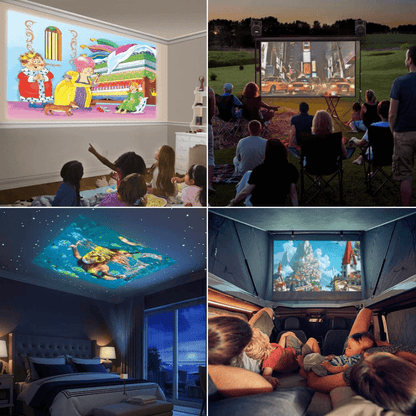 Mini Projector with HDMI Connectivity for Home Cinema – Portable 100-Inch Display 2