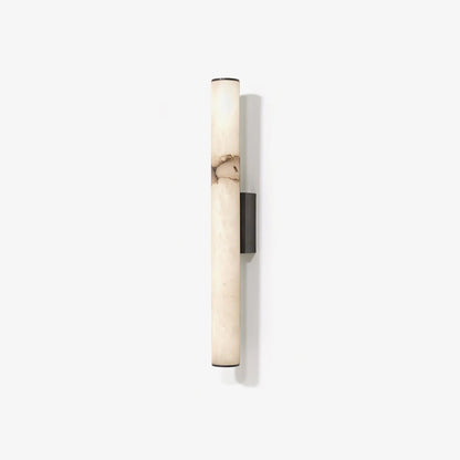 Minimalist LED wall lamp featuring integrated lighting and a stylish marble accent, designed for modern indoor spaces. 5