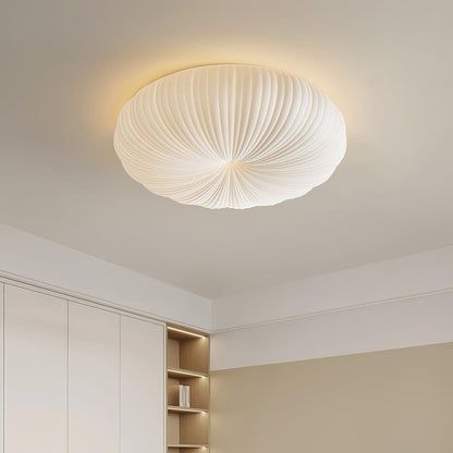 Modern ceiling lamp featuring a sleek metal and PE acrylic design, equipped with a remote dimming function for customizable lighting. 4