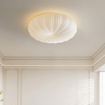 Modern ceiling lamp featuring a sleek metal and PE acrylic design, equipped with a remote dimming function for customizable lighting. 5