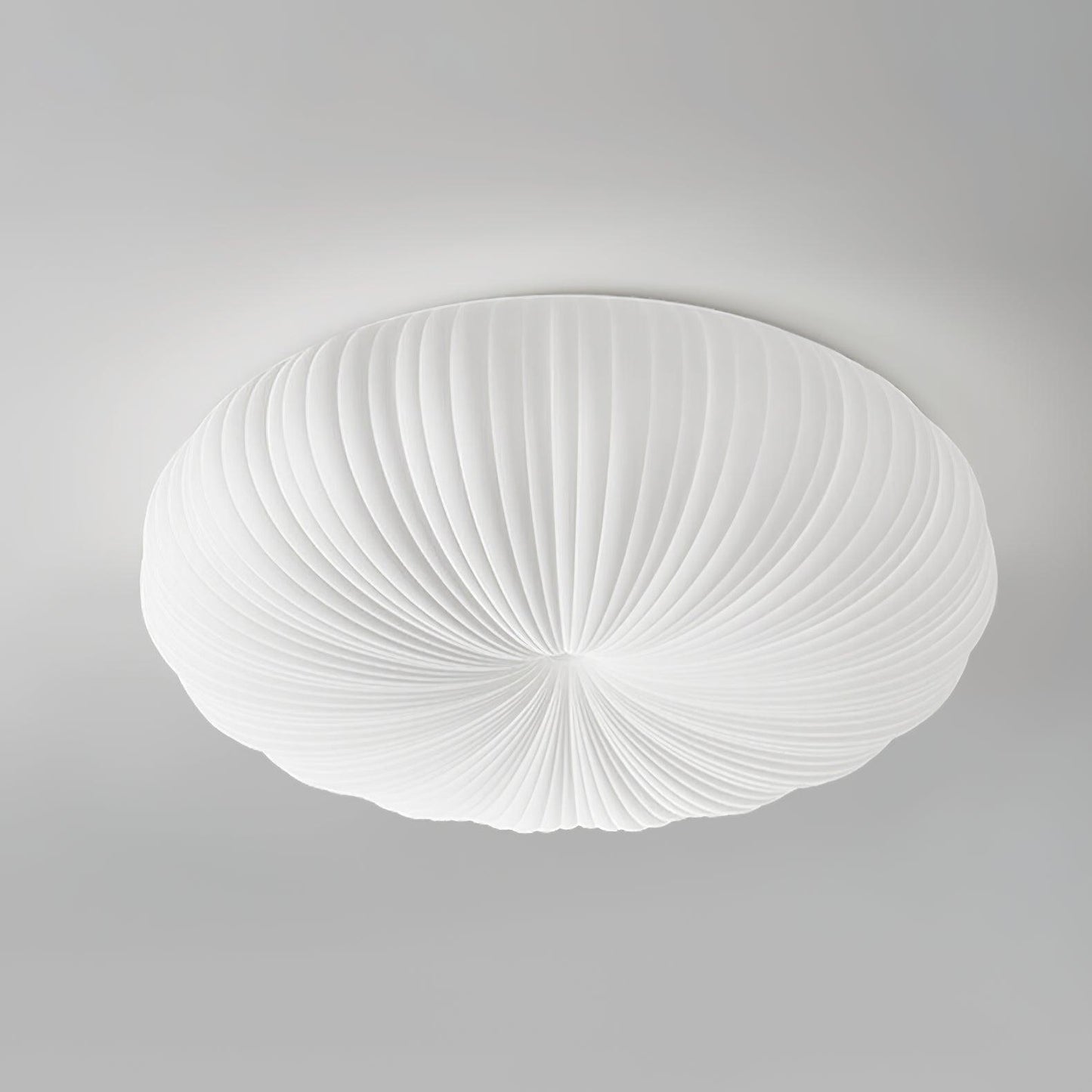 Modern ceiling lamp featuring a sleek metal and PE acrylic design, equipped with a remote dimming function for customizable lighting. 9