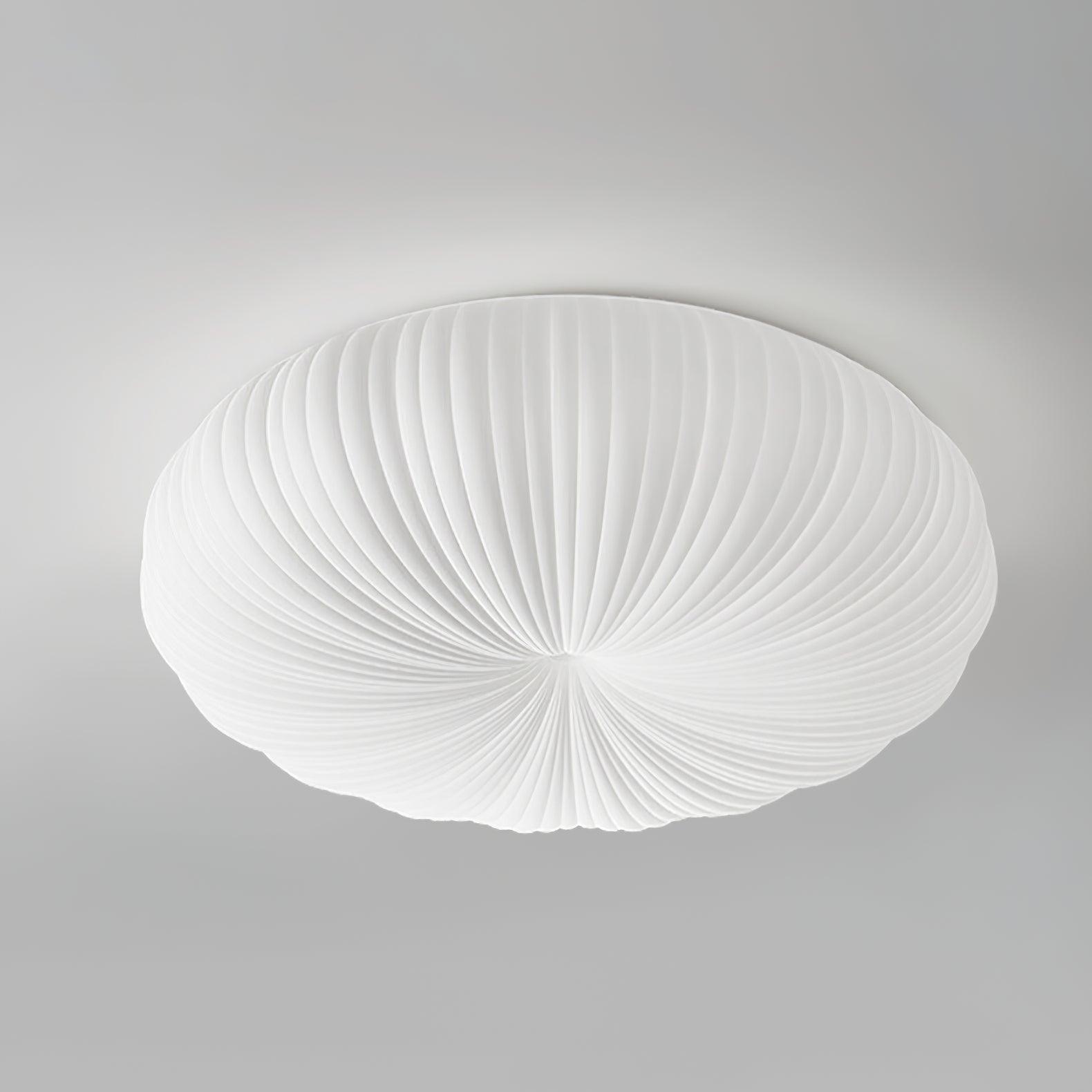 Modern ceiling lamp featuring a sleek metal and PE acrylic design, equipped with a remote dimming function for customizable lighting. 9
