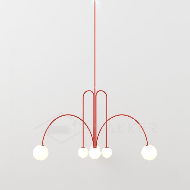 Elegant modern glass pendant light designed for kitchens and dining spaces, featuring a slim profile and available in multiple sizes, enhancing any contemporary decor. 6
