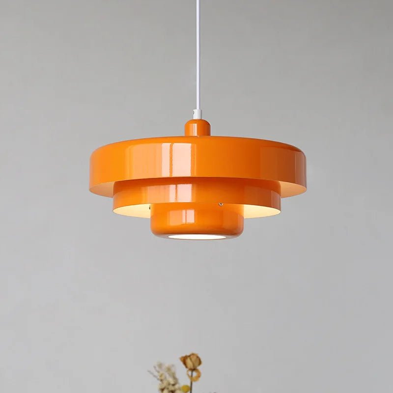 Modern pendant light featuring a Scandinavian minimalist design, adjustable height, perfect for illuminating kitchen islands and dining areas. 0