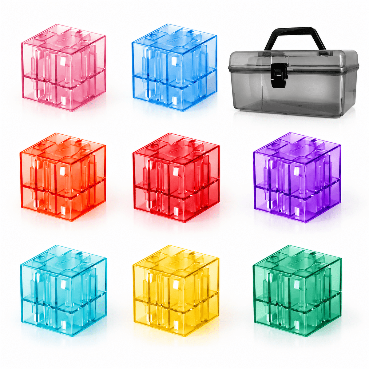Montessori Cube Building Blocks Set for Kids