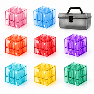 Montessori Cube Building Blocks Set for Kids