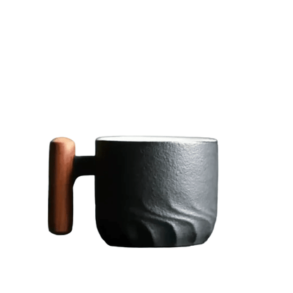 Mug with Rounded Body and Side Handle