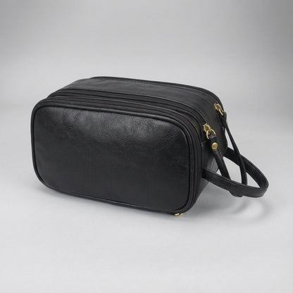 Multi-Compartment Toiletry Bag featuring a Wet-Dry Section, designed for easy organization and water resistance, perfect for travel for both men and women 5