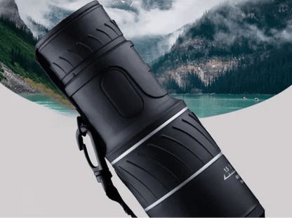 Night Vision Monocular with High Zoom and Dual Mode – Black Outdoor Viewing Scope with 50mm Lens and BAK4 Prism