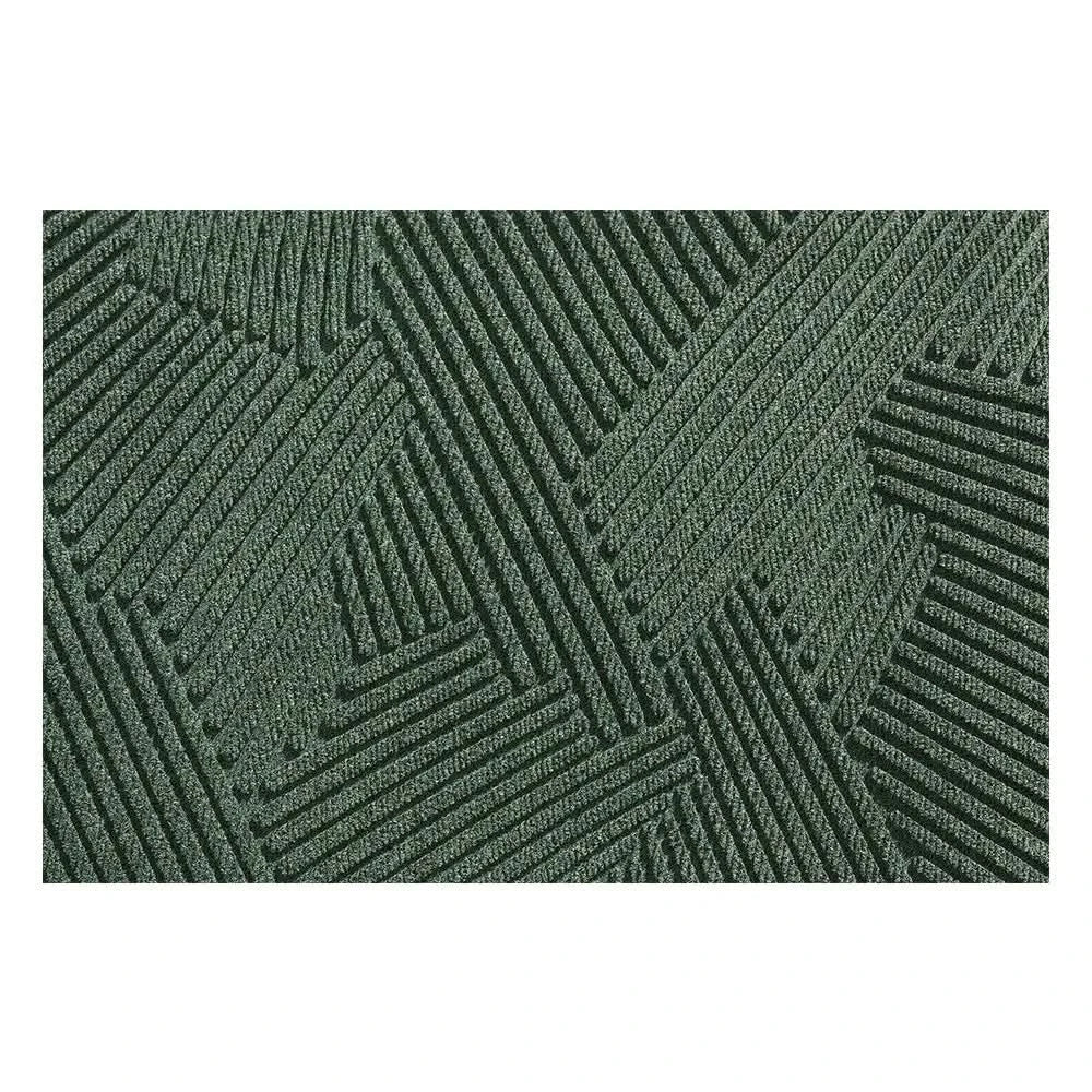 Non-slip door mat designed for indoor and outdoor use, made from eco-friendly polypropylene featuring a modern design. 0