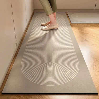 Non-Slip Kitchen Mat with Anti-Fatigue Comfort – Minimalist Design for Safe and Stylish Cooking Space 2