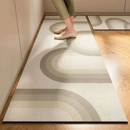 Non-Slip Kitchen Mat with Anti-Fatigue Comfort – Minimalist Design for Safe and Stylish Cooking Space 6