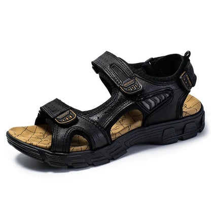 Orthopedic sandals featuring adjustable Velcro closure designed for ergonomic support, suitable for both men and women. 0