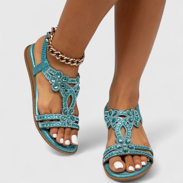 Orthopedic sandals featuring a stability sole and breathable design, providing comfort and a lightweight adaptive fit for all-day wear. 1