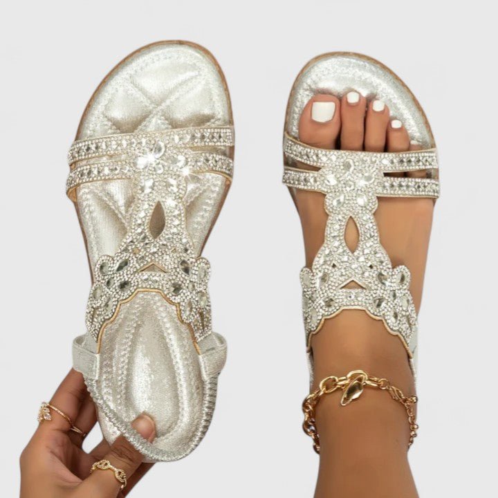 Orthopedic sandals featuring a stability sole and breathable design, providing comfort and a lightweight adaptive fit for all-day wear. 2