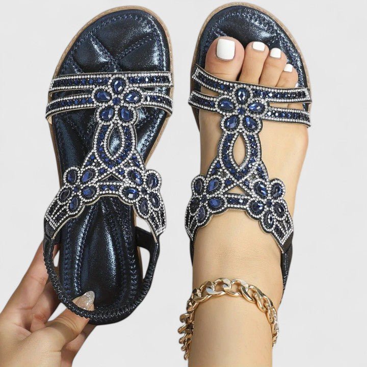 Orthopedic sandals featuring a stability sole and breathable design, providing comfort and a lightweight adaptive fit for all-day wear. 5