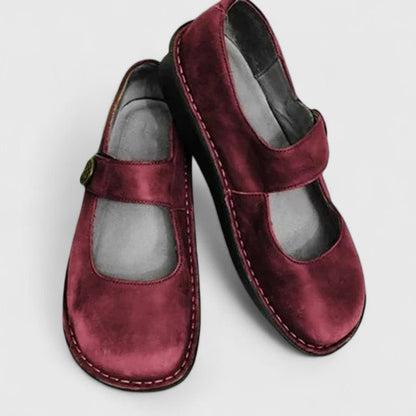 Orthopedic Shoes for Women with Adjustable Strap and Cushioned Insole – Classic Round Toe Design 7