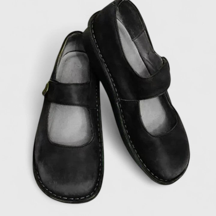 Orthopedic Shoes for Women with Adjustable Strap and Cushioned Insole – Classic Round Toe Design 8