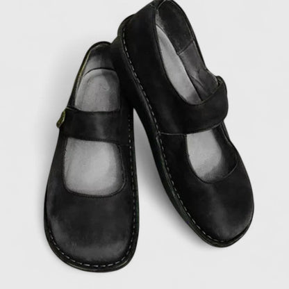 Orthopedic Shoes for Women with Adjustable Strap and Cushioned Insole – Classic Round Toe Design 8