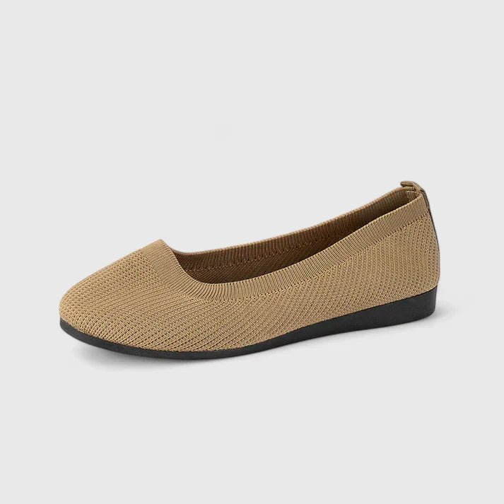 Orthopedic slip-on women's shoes featuring a cushioned footbed for lightweight comfort, perfect for daily wear and supportive footwear. 4