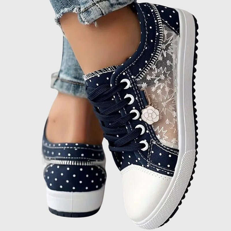 Orthopedic sneakers featuring arch support and cushioned insoles, designed with a wide toe box for enhanced comfort and foot health. 8