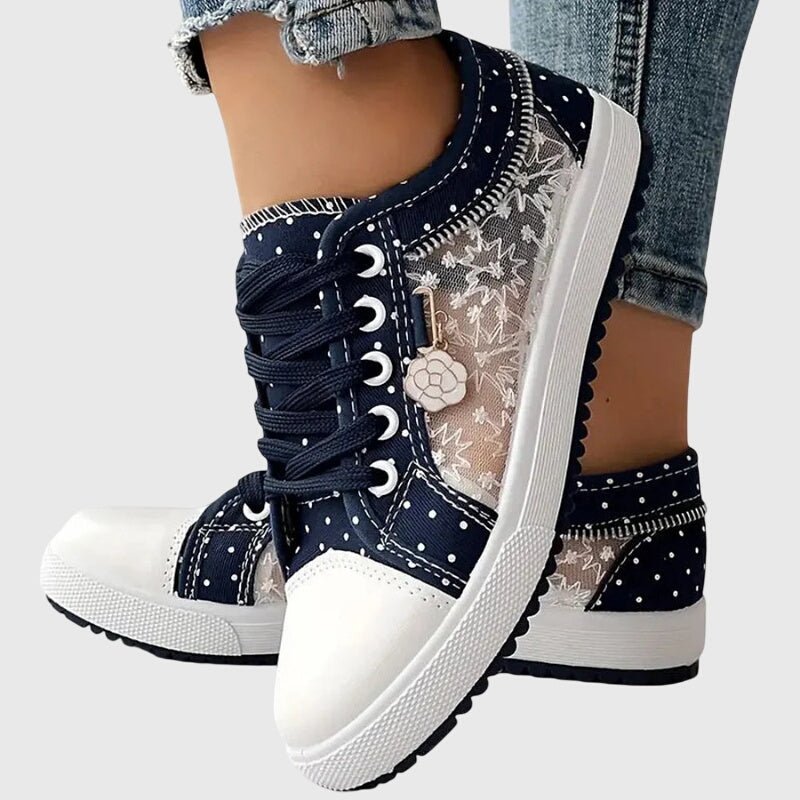 Orthopedic sneakers featuring arch support and cushioned insoles, designed with a wide toe box for enhanced comfort and foot health. 7
