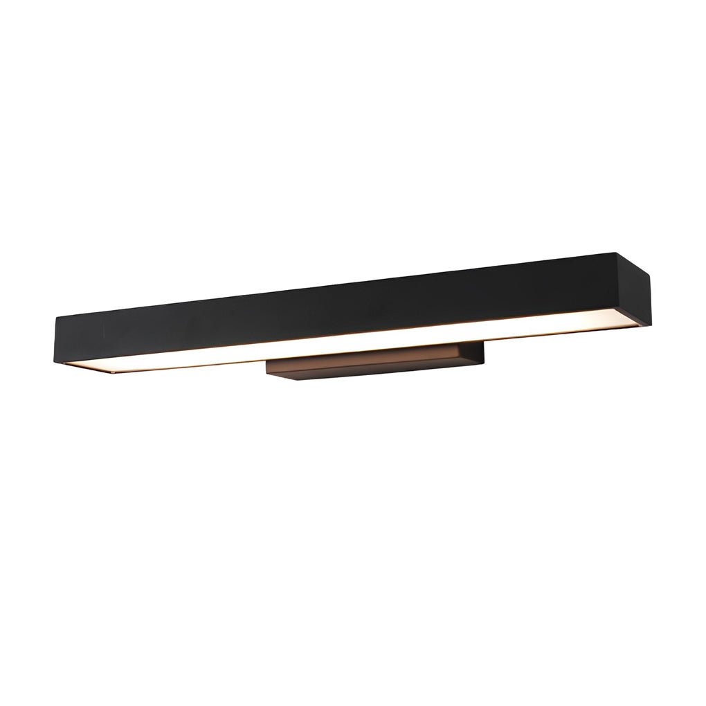 Outdoor wall lamp featuring a sleek black stainless steel design and a built-in motion sensor for enhanced security and illumination. Ideal for patios, gardens, and entry 4