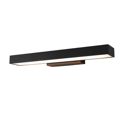 Outdoor wall lamp featuring a sleek black stainless steel design and a built-in motion sensor for enhanced security and illumination. Ideal for patios, gardens, and entry 4