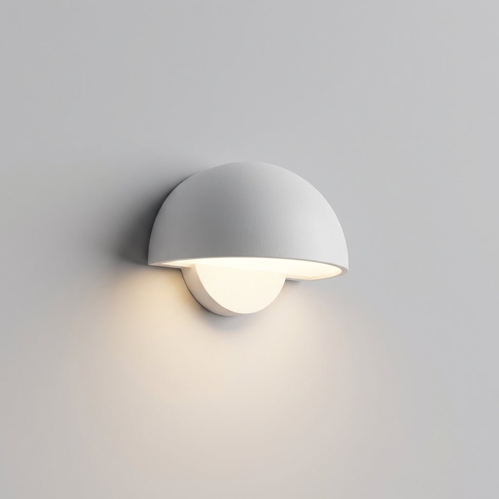 Modern black LED outdoor wall lamp featuring a weather-resistant design, ideal for illuminating patios, gardens, and entryways. 2