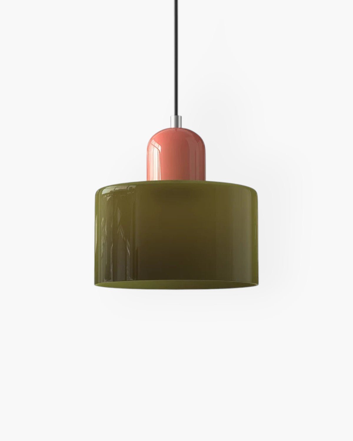 Modern pendant lamp featuring a soft glass shade in earthy tones, showcasing a sculptural design that adds a contemporary touch to any space. 29