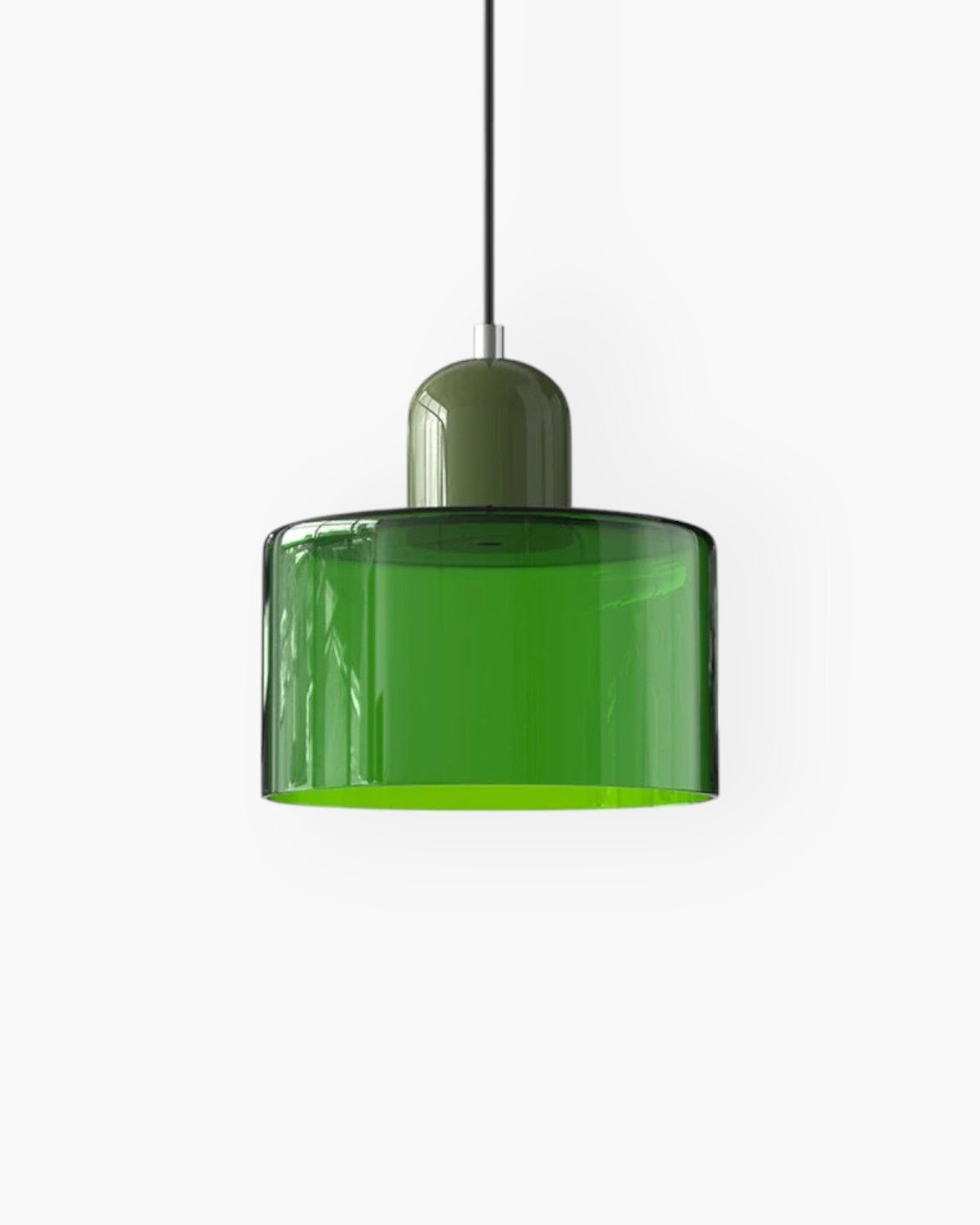 Modern pendant lamp featuring a soft glass shade in earthy tones, showcasing a sculptural design that adds a contemporary touch to any space. 32