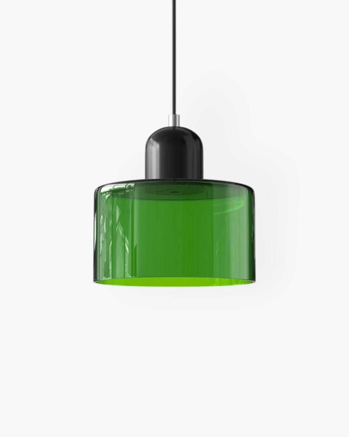 Modern pendant lamp featuring a soft glass shade in earthy tones, showcasing a sculptural design that adds a contemporary touch to any space. 30