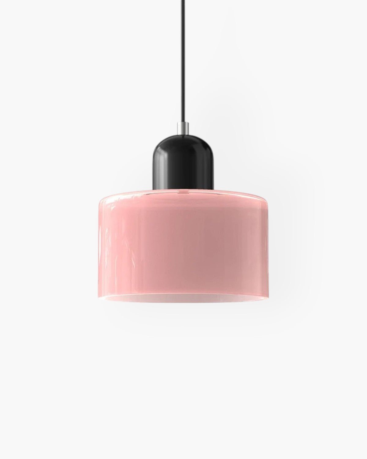 Modern pendant lamp featuring a soft glass shade in earthy tones, showcasing a sculptural design that adds a contemporary touch to any space. 27