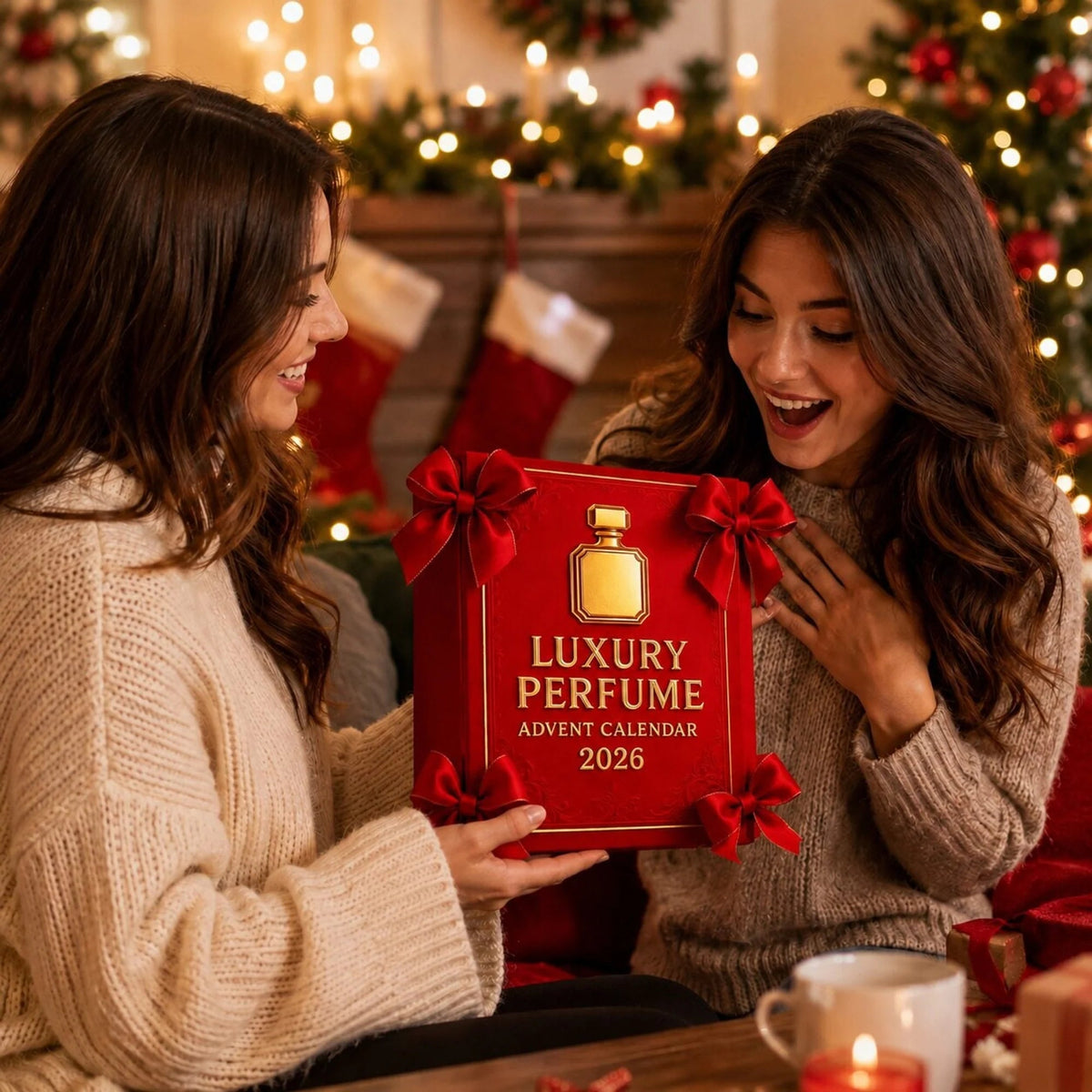 Perfume Advent Calendar featuring 24 unique elegant bottle designs, perfect for a holiday countdown with delightful fragrance surprises. 4