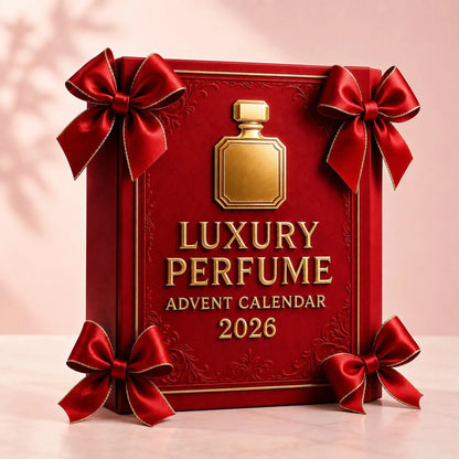 Perfume Advent Calendar featuring 24 unique elegant bottle designs, perfect for a holiday countdown with delightful fragrance surprises. 2