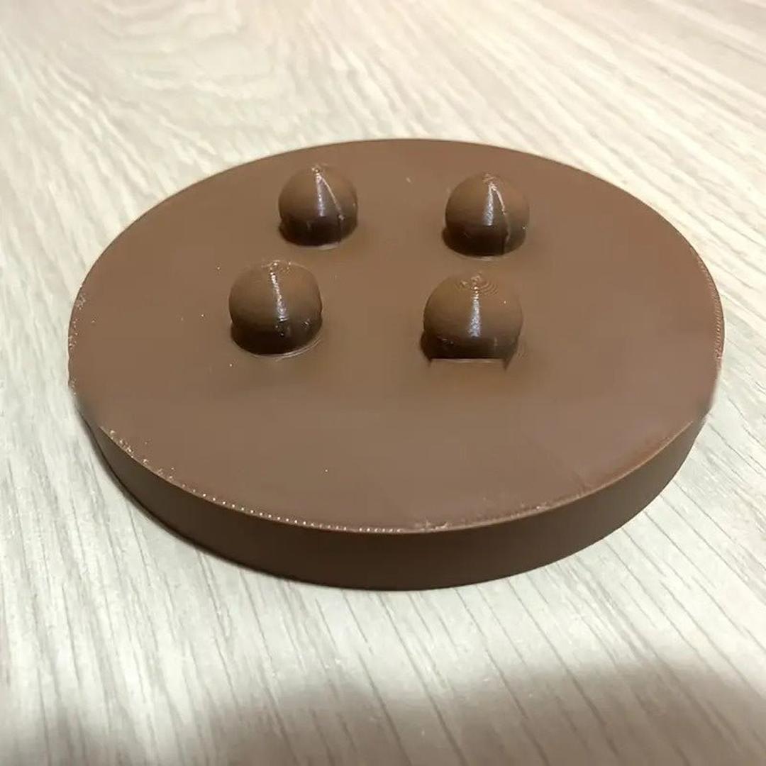 Plant-Shaped Kitchen Coaster Set