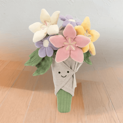 Plush Bunny Toy with long ears, 30cm cuddly rabbit plushie, soft stuffed animal perfect for kids and home decor. 6