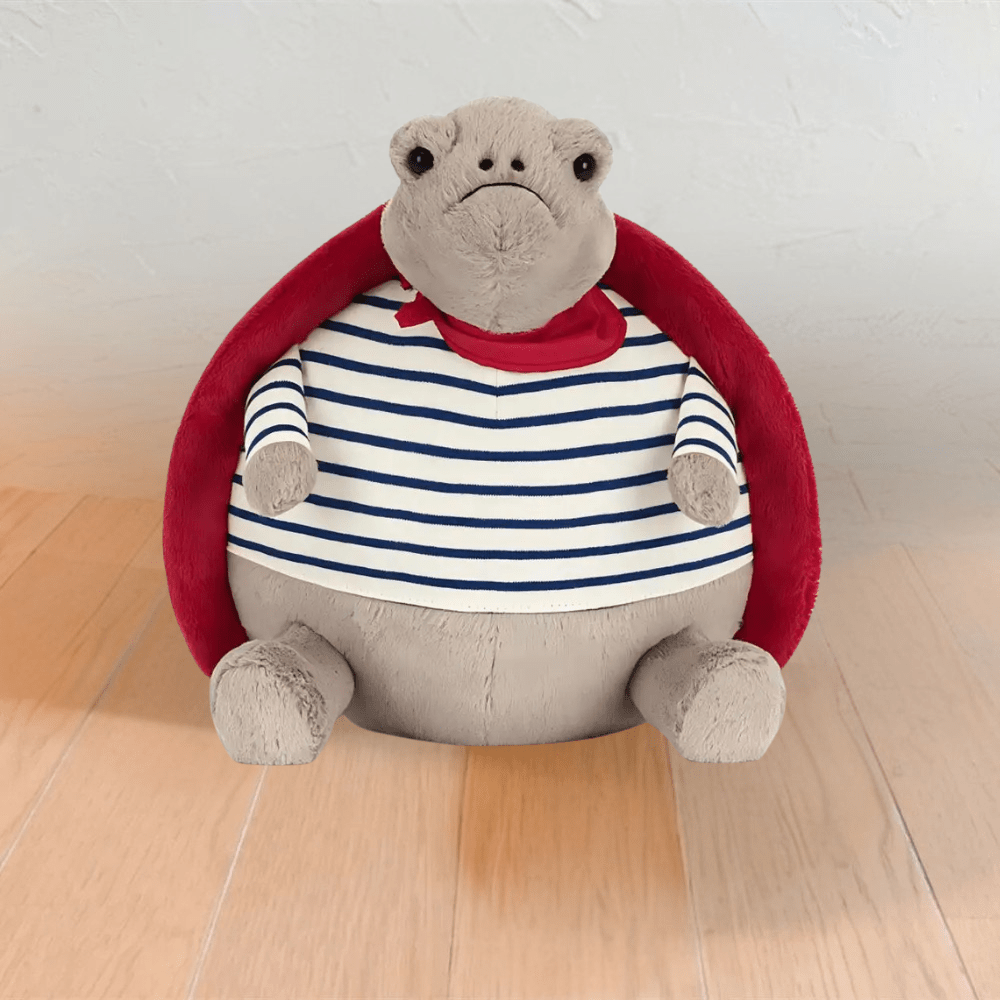Plush Bunny Toy with long ears, 30cm cuddly rabbit plushie, soft stuffed animal perfect for kids and home decor. 2
