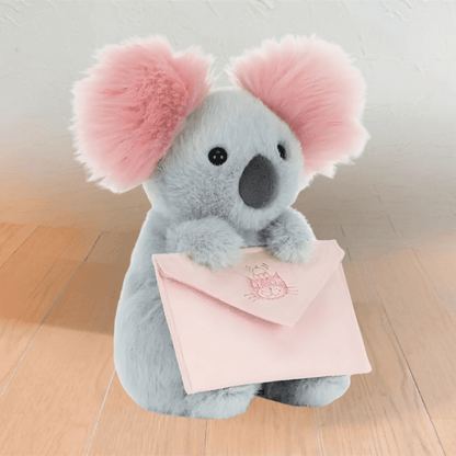 Plush Bunny Toy with long ears, 30cm cuddly rabbit plushie, soft stuffed animal perfect for kids and home decor. 5