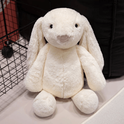 Plush Bunnycat Toy with long ears, 20cm soft stuffed animal perfect for cuddling and display, featuring a cute design and premium materials. 3
