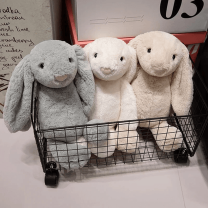 Plush Bunnycat Toy with long ears, 20cm soft stuffed animal perfect for cuddling and display, featuring a cute design and premium materials. 6