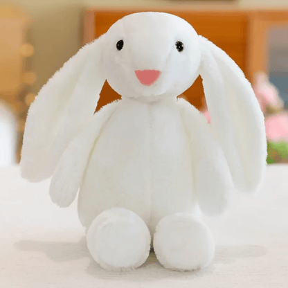 Plush Bunnycat Toy with long ears, soft stuffed animal for kids and adults, 30cm cuddly rabbit plushie perfect for hugging and play 6