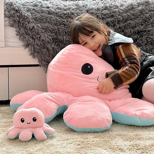 Plush octopus toy with soft tentacles, 30 cm cuddly stuffed animal ideal for kids, perfect plushie companion for playtime and sn 5