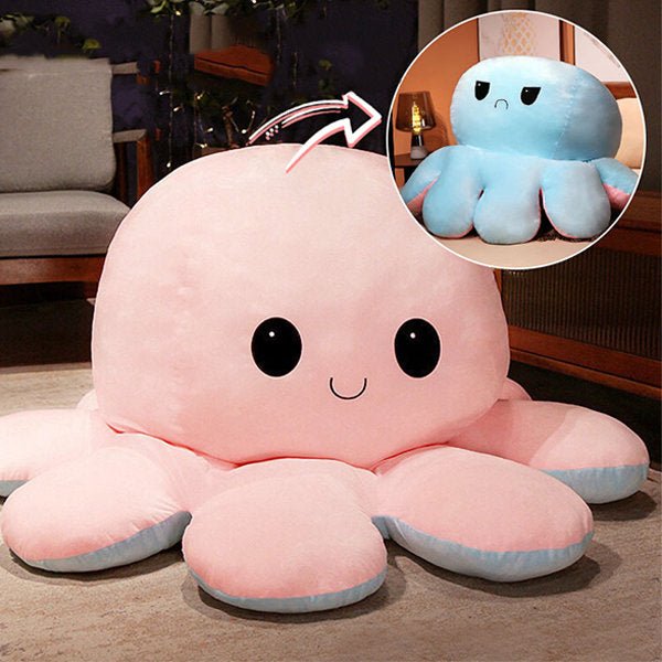 Plush octopus toy with soft tentacles, 30 cm cuddly stuffed animal ideal for kids, perfect plushie companion for playtime and sn 2