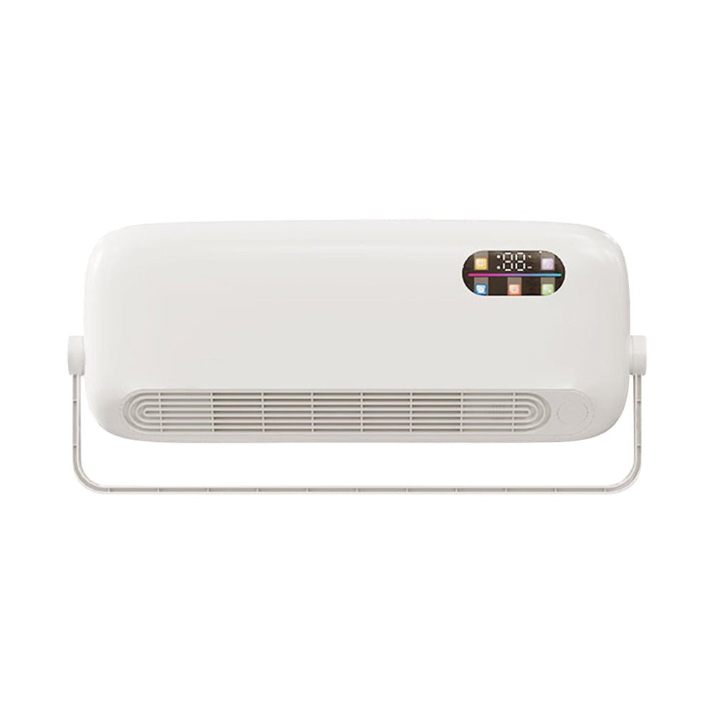 Portable air conditioner with heater and air dryer, 14000 BTU wall-mounted AC unit designed for year-round comfort in any room. 3