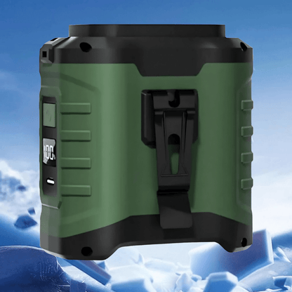 Portable Clip-On and Hanging Neck Fan with USB Rechargeable Power, featuring 5-speed cooling settings for ultimate comfort on the go. 0