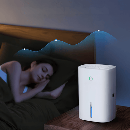 Portable Dehumidifier for Bathroom and Bedroom with Quiet Operation and Large Capacity – Compact Moisture Control