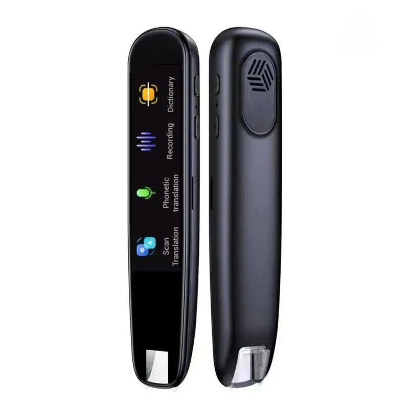 Portable language translator pen designed for instant offline translation in 112 languages, featuring a compact and sleek design for easy portability. 0